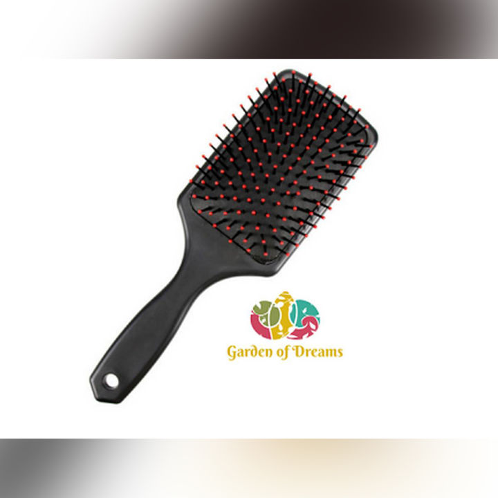 1Pcs Fashion Women Lady Healthy Paddle Cushion Hair Loss Massage Brush Hairbrush Comb Scalp