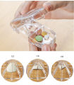 PORTABLE MEDICINE PILL CUTTER BOX/ PILL SPLITTER STORAGE/ TABLET SEPARATOR/ PEMOTONG UBAT. 