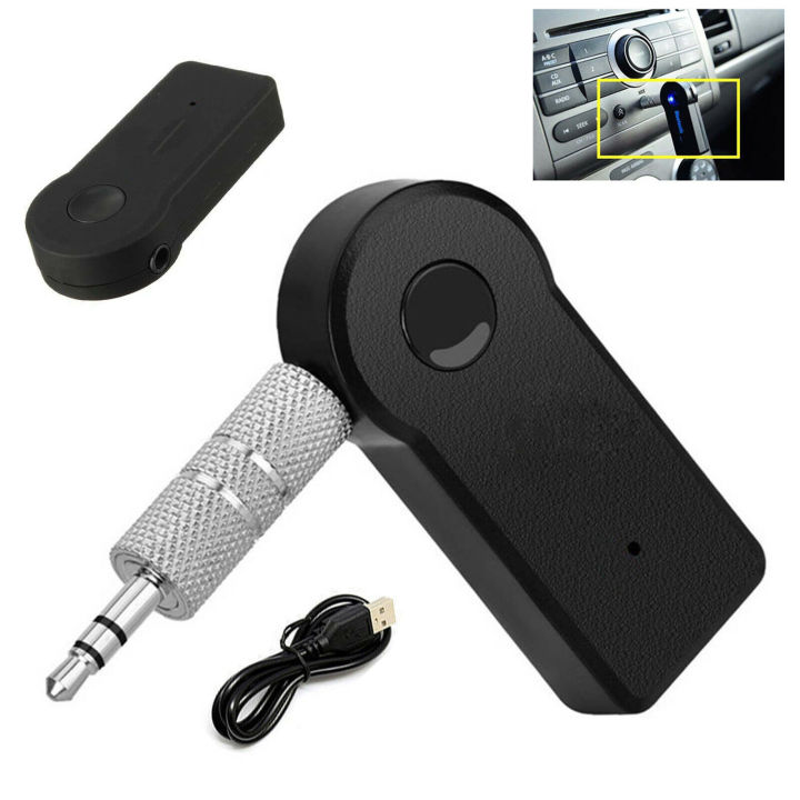 Wireless Bluetooth-Compatible Aux Car Adapter Mini Lossless Music For Car Mp3 Player Speaker