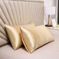 100% Natural Mulberry Silk Pillow Case Real Silk Protect Hair Skin Pillowcase Any Size Customized Bedding Pillow Cases Cover.