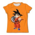Goku Clothes Men's T-shirt Casual Tops Anime Tee Dragon Ball Z T Shirts Boys T-shirts Children's Clothing Short Sleeved Man Tee. 