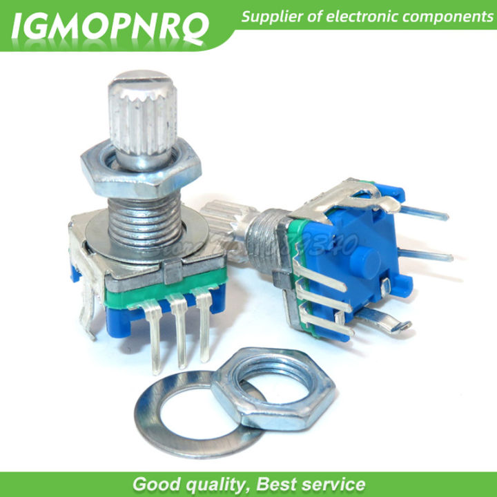 5PCS%20EC11%2015mm%20Plum%20Handle%20Rotary%20Encoder%20Coding%20Switch%20Digital%20Potentiometer%20Switch%205%20Pin%20DIY%20IGMOPNRQ%20-%20Image%204