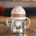 Baby Cups with Straw Bottle Drinking Water Kids Sippy Cup Handle Toddler Feeding Podazz. 