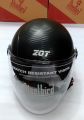 Steelbird Halfface Black Colour Helmet For 5-14 Years Children For Ridng Bike,.