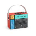 New Creative Gift Bluetooth Audio Retro Mini Portable Wireless Card Car Speaker Desktop Audio.