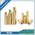 10/50pc M2 M2.5 M3 M4 Solid Brass Copper Hex Standoff Hexagon lar M-F F-F Male-Female Female Spacer for PCB Board Motherboard-10mm.