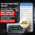 FNIRSI FD10 Car Fault Detector, OBD2 Scanner, Code Reader Clear Error Diagnostic Tool, Bluetooth V5.1, Support 9 OBD2 Protocols, for iOS & Android. 