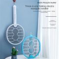 IN 1 Mosquito Killer Lamp USB Rechargeable Electric Foldable Mosquito Killer Racket Fly Swatter 3000V Repellent Lamp. 