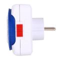 TIMEBEST GMT01A Mechanical Programmable Timer Switch, 230V 24 Hours Smart Countdown Timer Socket, Auto Power Off - EU Plug.