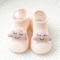 3D Baby Infant Anti Slip Sole Shoes Cute Cartoon Soft Knitted Toddler  Baby Learn Walking Shoes Flats Floor Socks. 