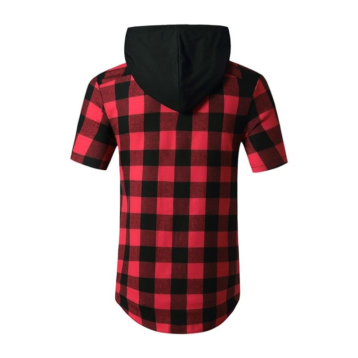 Black%20Red%20Plaid%20Hoodie%20Shirt%20Men%20Double%20Pocket%20Western%20Snap%20Casual%20Shirts%20Mens%20Short%20Sleeve%20Patchwork%20Streetwear%20Hoodies%20Shirts%20-%20Image%202