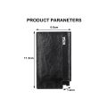 New Rfid Card Holder Men Women Bank Card Case Business ID Card Wallet Protector Money Clip Bag Leather Purse Slim Thin Wallets.