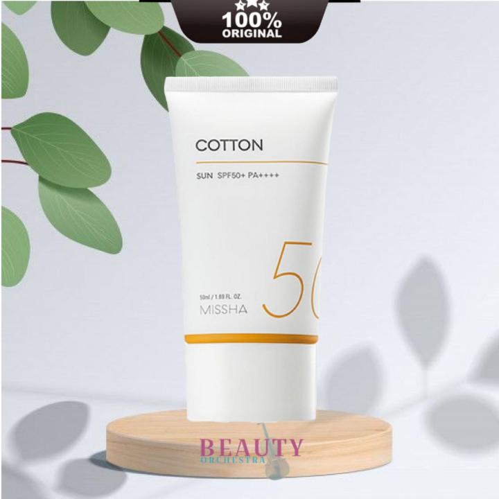 Missha All Around Safe Block Cotton Sun SPF50+ 50ml