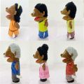 Cognition Teaching Educational Black Skin African Plush Toys Hand Puppet Plush Hand Puppet Finger Dolls Finger Puppets.