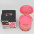 Music flower 5-in-one Makeup Cheek Blush Powder 5 Color blusher different color Powder pressed Foundation Face Makeup Blush. 