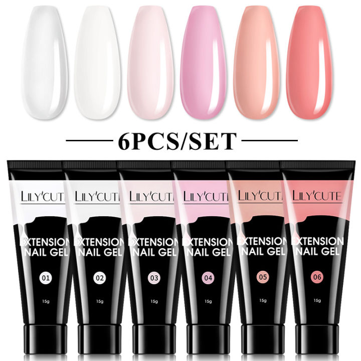 LILYCUTE%20Nail%20Gel%20Set%206W%20LED%20Lamp%20Full%20Manicure%20Set%20Vernis%20Semi%20Permanent%20Quick%20Extension%20Nail%20Kit%20Gel%20Set%20For%20Nails%20Tool%20Kit%20-%20Image%207