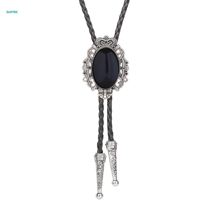 Crown Bolo Tie, Necktie American Necklace for Birthday Men/Women