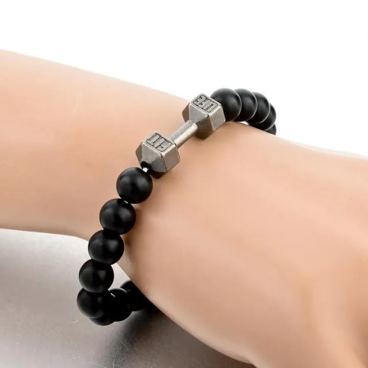 Black%20Stone%20Dumbbell%20Bracelet%20Men%20-%20Bracelet%20For%20Men%20-%20Image%204