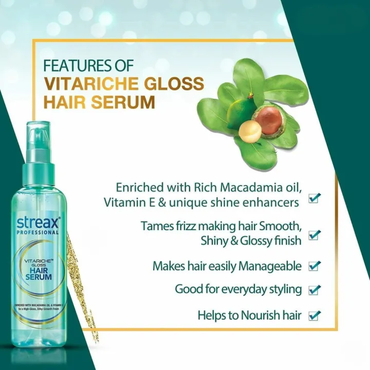 Streax%20Professional%20Vitariche%20Gloss%20Hair%20Serum%20-%2045ml%20(Indian)%20-%20Image%202