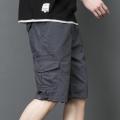 Summer Cargo Shorts Men Camouflage Camo Casual Cotton Multi-Pocket Baggy Bermuda Streetwear HipHop Military Tactical Work Shorts.