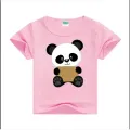 Kids Cartoon Funny Panda T-shirts Summer Costume Baby Boys Girls Clothing Children T Shirts Children's Wear. 