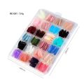 576pcs Press on Nail Colorful Nails Acrylic Full Cover Nail Tips Ballet Wear Nail Press On Nails With Gel DIY Manicure Tool. 