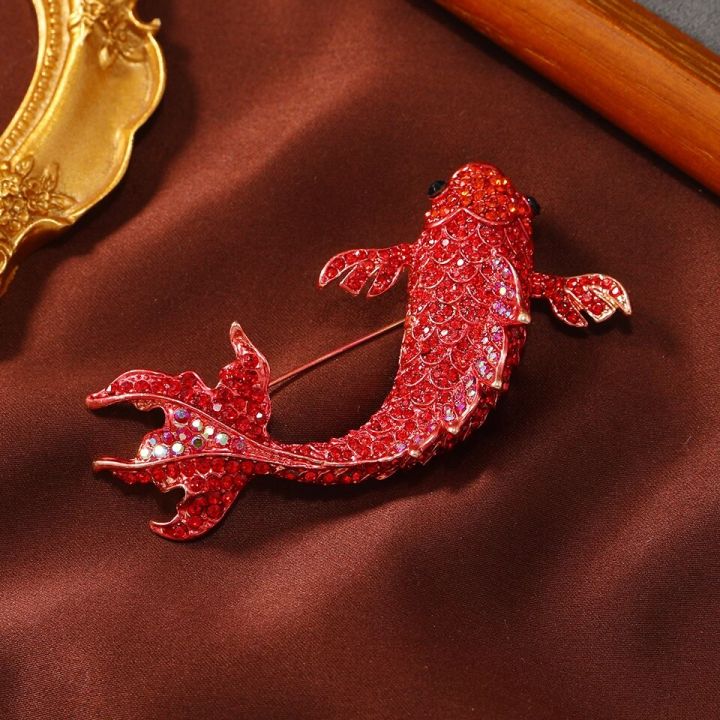 muylinda%20Red%20Carp%20Fish%20Crystal%20Brooch%20Jewelry%20Vintage%20Brooch%20for%20Women%20Rhinestone%20Pin%20And%20Brooches%20Accessories%20-%20Image%202