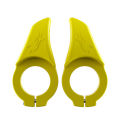 ENLEE Bicycle Deputy Handle Plastic Anti-Slip Bike Secondary Rest Handlebar Lightweight Handlebars With Lock Ring Kit New.