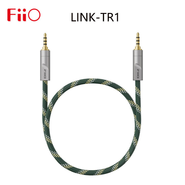 FiiO Link Series LINK-TC2 Cable, 6N Silver-Plated Copper, Flexible Flame-Retardant PVC, OTG HiFi Decoding Line