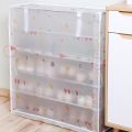Shoe Rack Dust Cover Multi-Layer Shelf Cover Simple Shoe Cabinet Storage Cloth Covers Household Indoor Waterproof Dustcover. 