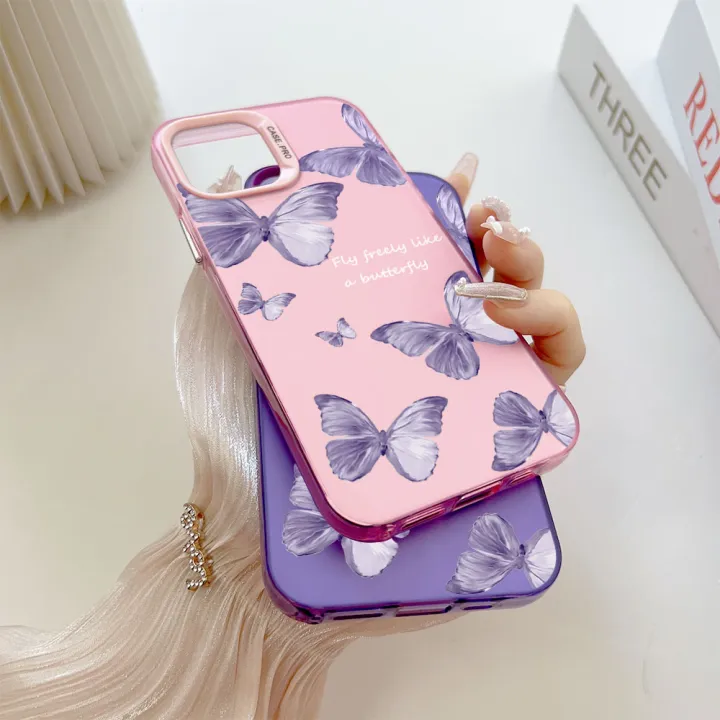 ZCSIBORUI%20for%20Redmi%20A3%20Xiaomi%20Poco%20C61%20Back%20Cover%20Purple%20Butterfly%20Colorful%20Sliver%20Double%20Sided%20Hard%20Case%20Shockproof%20Anti-fall%20Phone%20Cover%20-%20Image%208