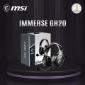 MSI IMMERSE GH20 Gaming Headset. 