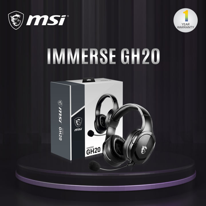 MSI IMMERSE GH20 Gaming Headset
