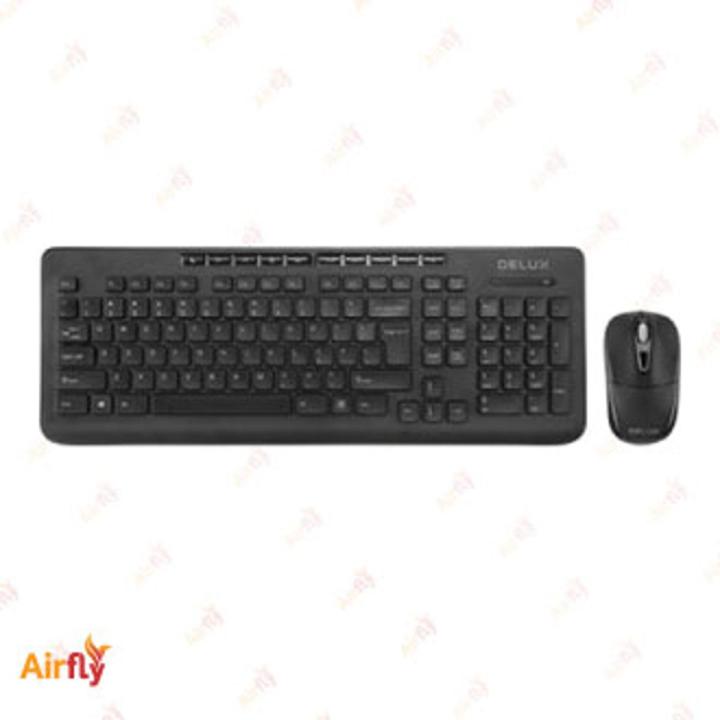 Delux OM02G+M105GX Wireless Keyboard and Mouse Combo