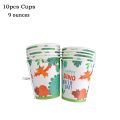 Dinosaur Theme Boys Favors Birthday Party Decoration Disposable Tableware Set Cup Plate Jungle Decoration Baby Shower Supplies. 