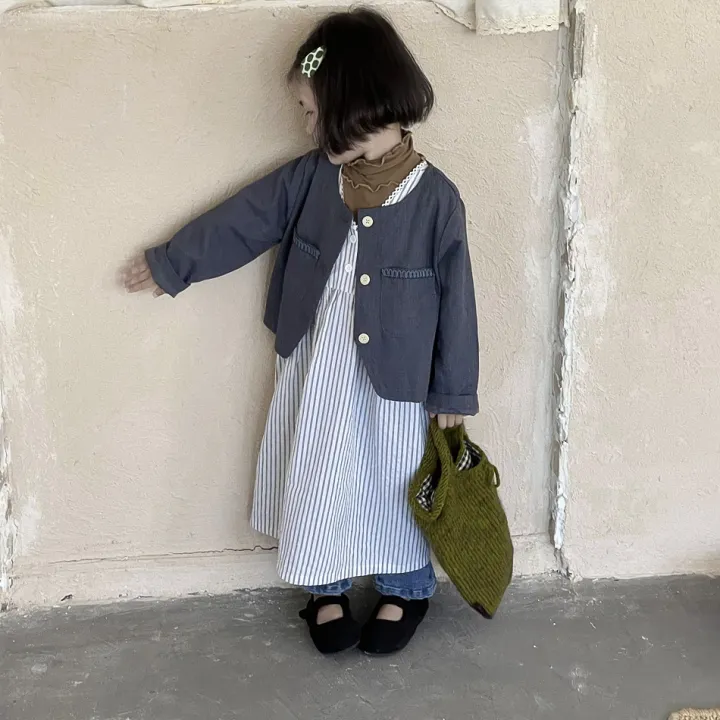 Princess%20Yuyu%20Girls%20Slim%20Denim%20Slightly%20Flared%20Pants%20Children's%20Korean%20Version%20Western%20Pants%20Baby%20Girl%20Slightly%20Flared%20Pants%20Trousers%20-%20Image%204