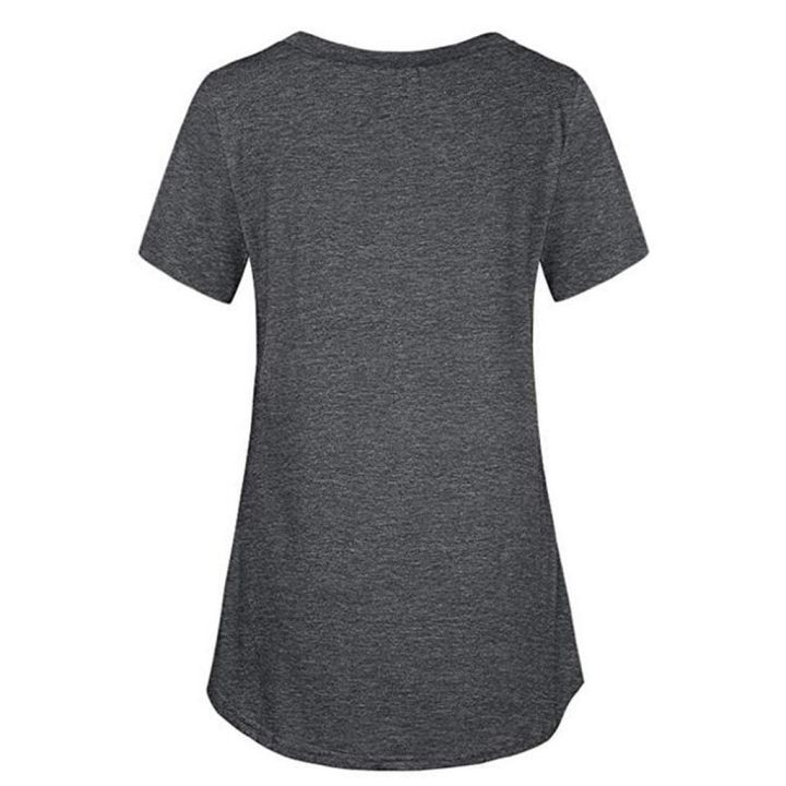 Maternity%20Clothes%20Pregnancy%20Buttons%20Breastfeeding%20Pregnant%20Women%20Short%20Sleeve%20Casual%20Summer%20Pullover%20T-shirt%20Pregnant%20Clothes%20-%20Image%204