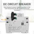 DC Circuit Breaker 2P 250V Low-voltage Miniature for Solar Panels Grid System. 