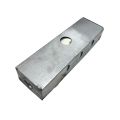 Three Gang Steel Junction Box For Electrical Wiring Square Edge Silver Metal Wall Switch Back 3 Part 3Gang. 
