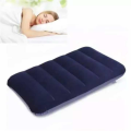 Inflatable Air Pillow Folding Double-sided Flocking Pillow for Travel Airplane Hotel Home Cushion for Outdoor Travel. 