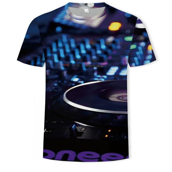 Summer%20fashion%20O-collar%20men's%20T-shirt%20DJ%20scene%20disco%203D%20printed%20casual%20T-shirt%20men's%20Asian%20size%20100-6xl%20T-shirts%20for%20men%20-%20Image%203