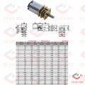 N20 400RPM DC 3v 6v 12v N20 Mini Micro Metal Gear Motor High Torque Gear DC Motor 400 RPM Electrical Circuitry & Parts.