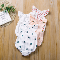 Summer Newborn Infant Baby Girls Romper Muslin Cotton Linen Infant Romper Playsuit Jumpsuit Fashion Baby Clothing.
