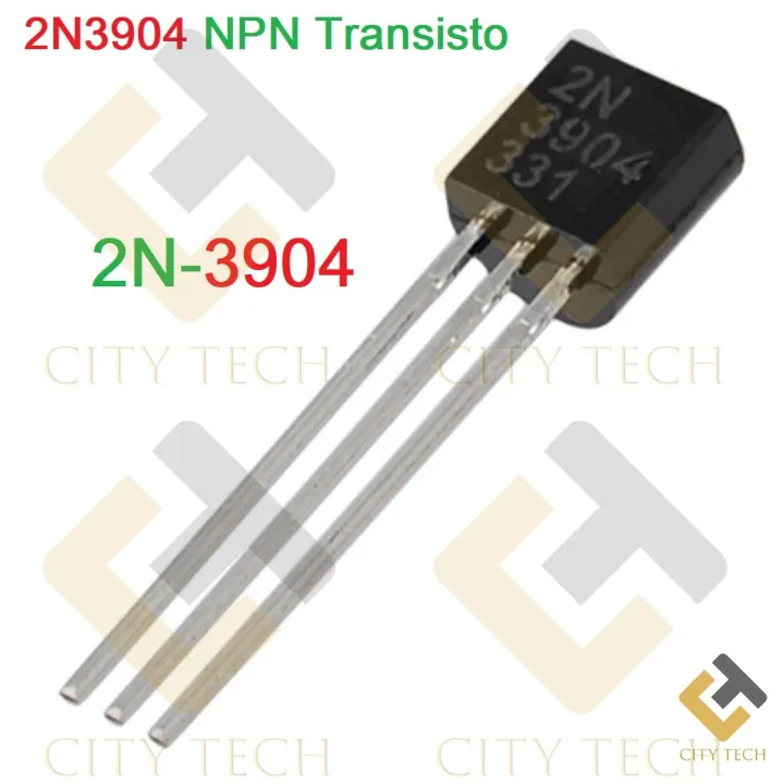10Pcs-%202N3904%2040V%200.2A%201.5W%20300MHz%20NPN%20General%20Purpose%20Transistor%203904%20NPN%203%20Pin%20Transistor%20TO-92%20Package%20Electrical%20Circuitry%20&%20Parts%20-%20Image%204