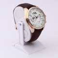 Stylish CR7 TIME & DATE CORNOGRAP Stainless steel case leather Band Fashionable Man watch. 