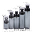 1Pc 30ml 60ml 80ml 100ml 120ml Spray Bottle With Clear Cover Fine Mist Sub-bottling Travel Portable Small Cosmetic Bottle Demoo. 