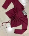 Cotton Blouse for Women Stylish Fashionable Short Body Full Hata Crop Tops Girls Eye Catching Trendy Outfit. 