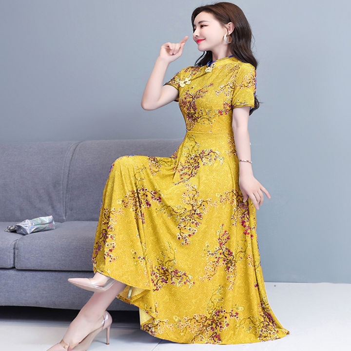Womens%20Premium%20Quality%20China%20Vintage%20Print%20Long%20Kurti%20Stylish%20Exclusive%201%20Piece%20Ethnic%20Wear%20Dress%20-%20Image%205
