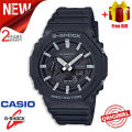 (Ready Stock) G .Shock Men Watch Digital Sport Watch LED Display Water Resistant Shockproof and Waterproof World Time LED Auto Light Sports Wrist Watches GM-B2100GD-9 (copy original 1.1 premium). 