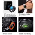 Lige BW0382 new 2023 version, NFC, Bluetooth call, HD large screen, health monitoring, answer call, dail call smartwatche for men.